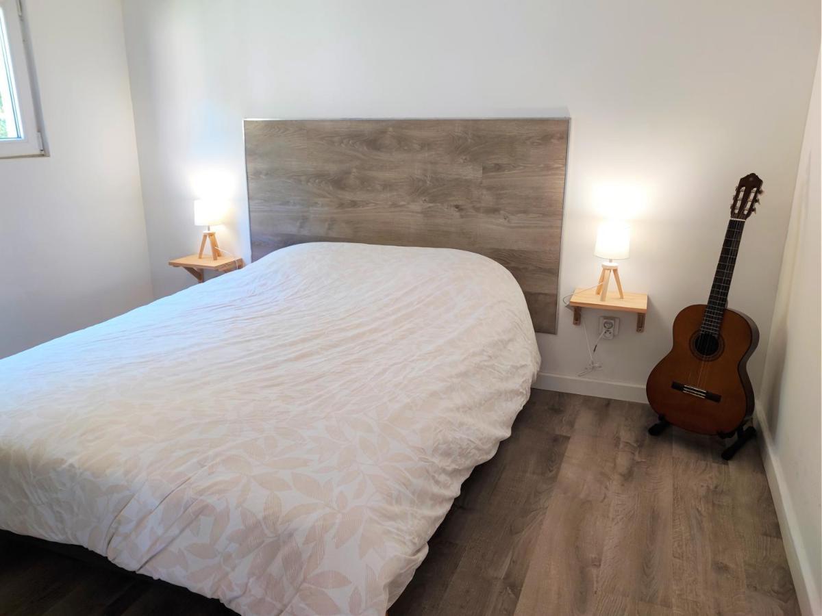 Maison T2 Proche Mer Jardin Spa Jacuzzi Et Parking 锡富尔勒普拉日 外观 照片
